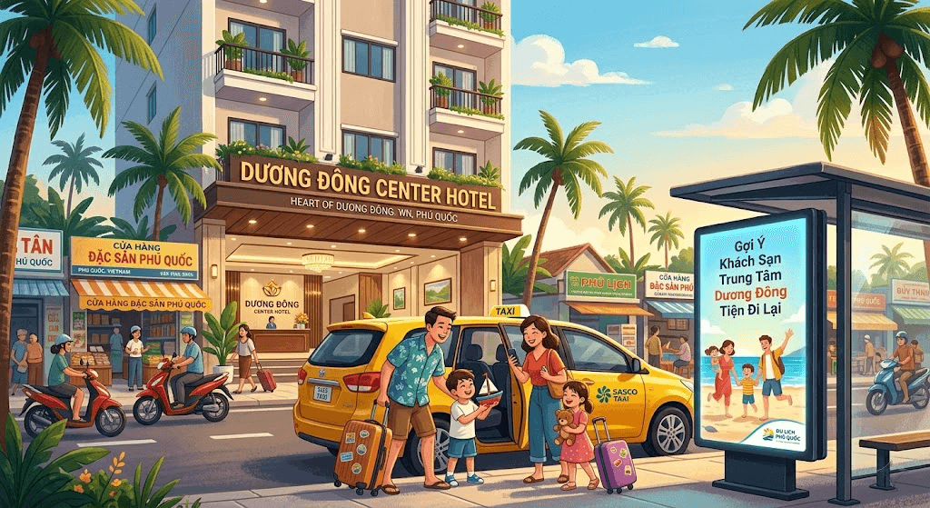 Hỏi Đáp Phú Quốc: 7 Thắc Mắc Thường Gặp Về Gợi Ý Khách Sạn Trung Tâm Dương Đông Tiện Đi Lại