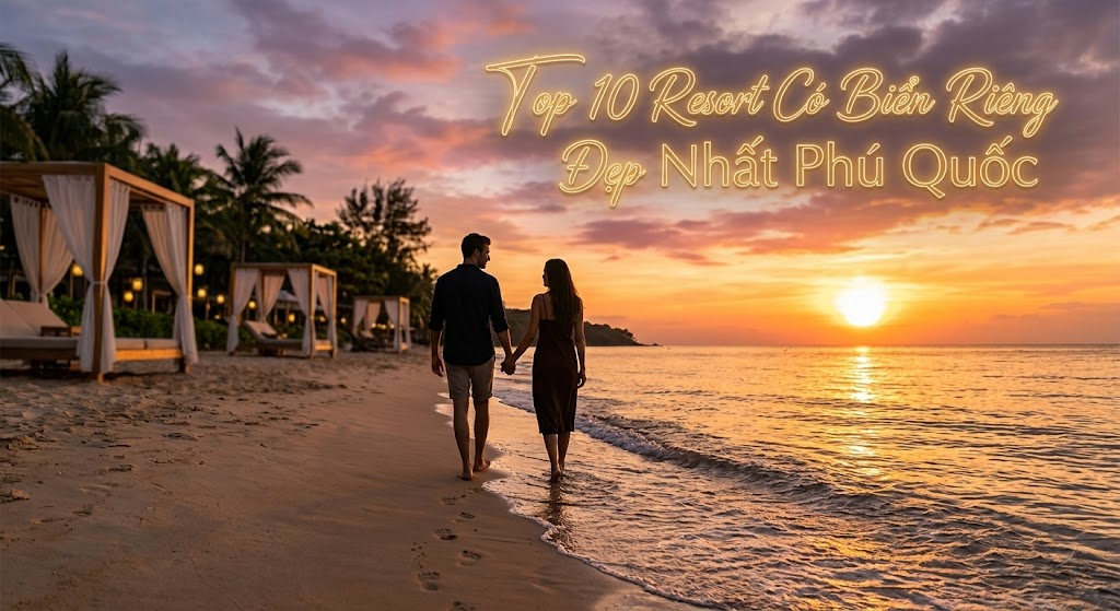 Top 10 Resort Có Bãi Biển Riêng Đẹp Nhất Phú Quốc Cho Kỳ Nghỉ Trong Mơ - Khách Sạn & Resort Phú Quốc
